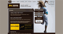 Desktop Screenshot of joyzone.sk